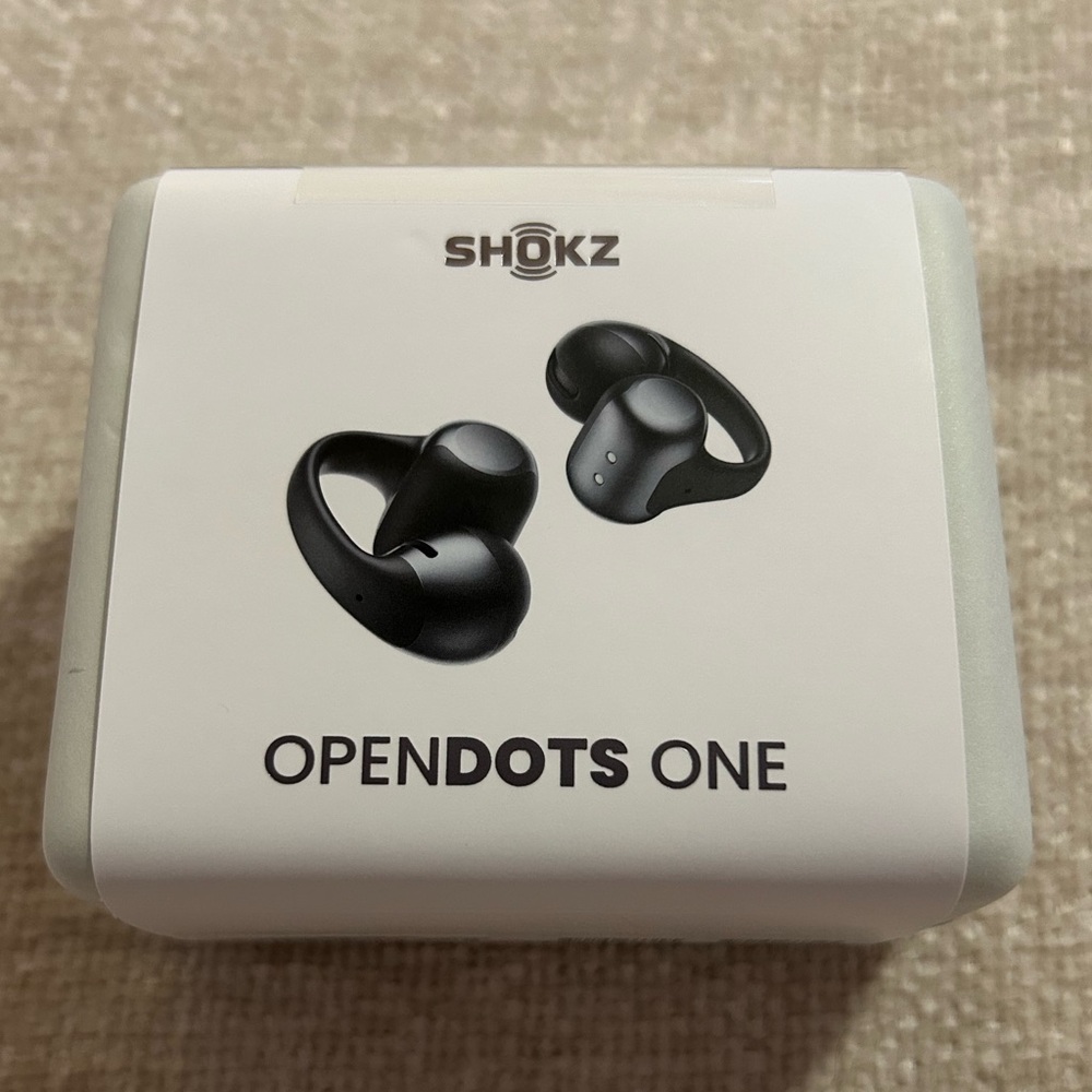 Shokz Opendots One Black Earbud Headphones